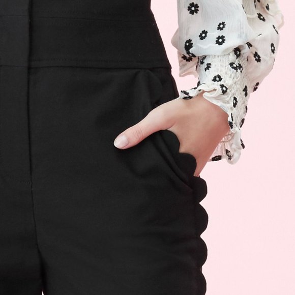 Rebecca Taylor Scalloped Pant - Picture 3 of 4